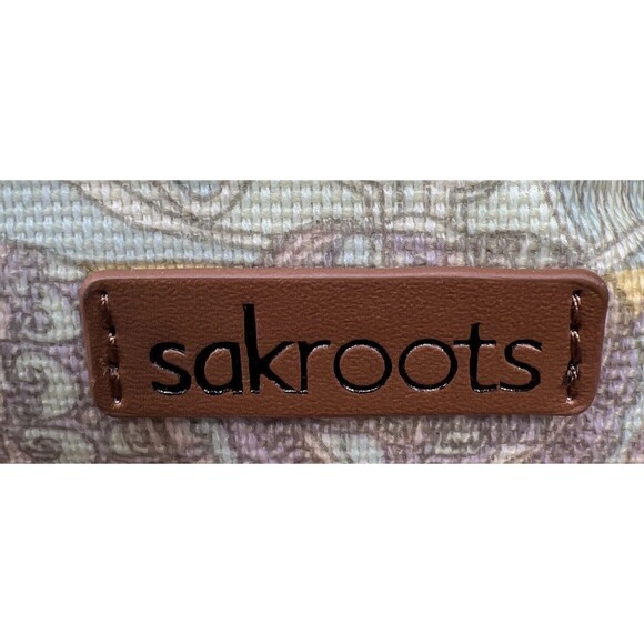 Sakroots Artist Circle Backpack Pastel Rockaway Coated Canvas With Wallet Set main image 9